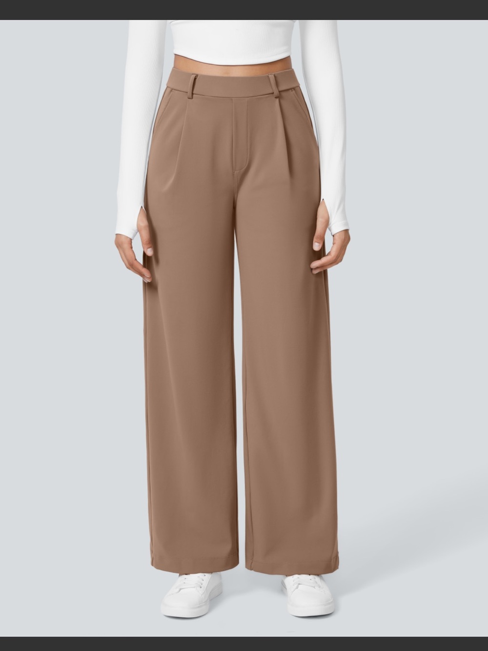 Halara Flex DayStretch High Waisted Pocket Straight Leg Work